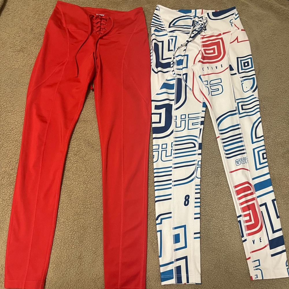 Stylish Red and White Kids Bottoms